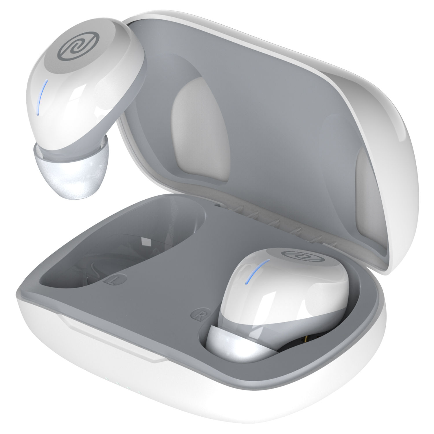 noise earbuds icy white