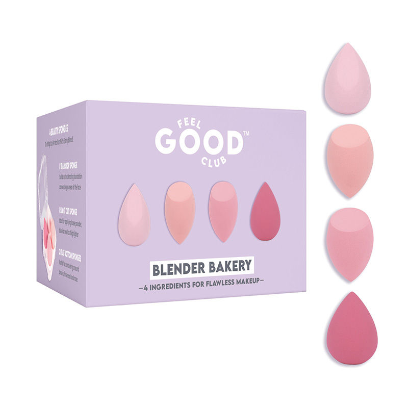 Buy Feel Good Club Blender Bakery 4 Makeup Sponges In Box Online
