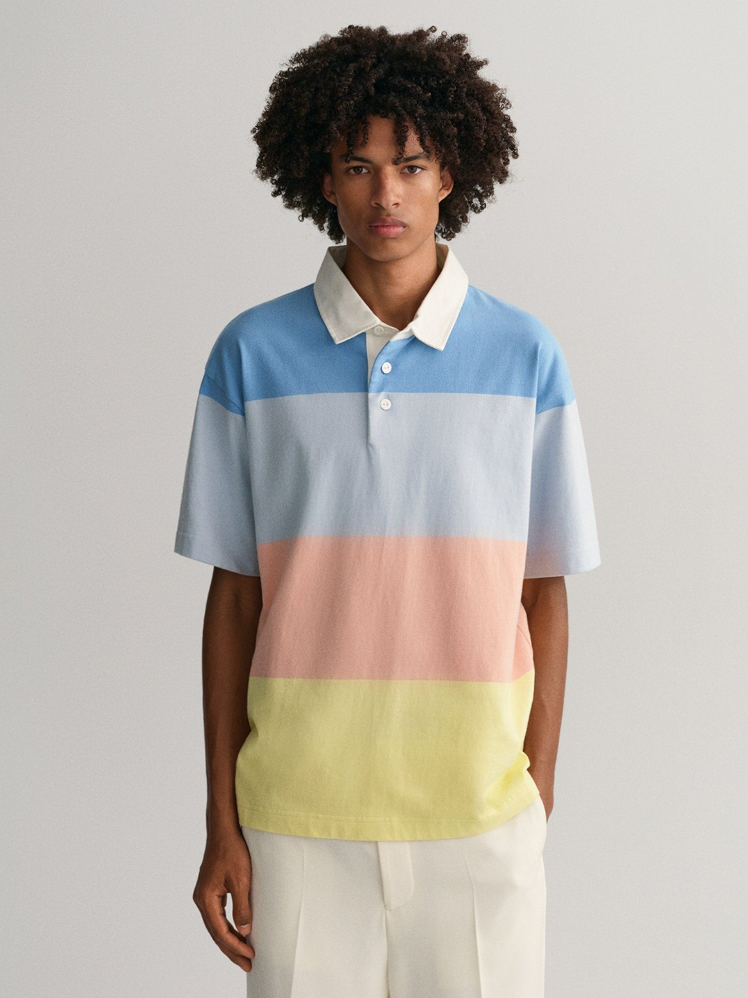 Buy GANT Men Multicolored Retro Block Colorblock T shirt Online