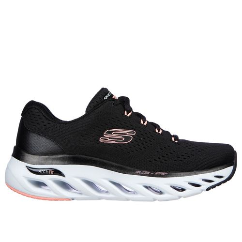 Buy SKECHERS Arch Fit Glide Step Top Glory Black Sneakers Online