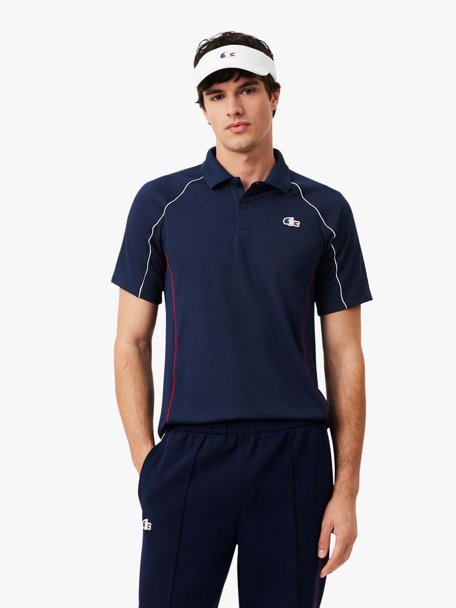 Buy Lacoste Navy Blue French Tennis Team Polo T-Shirt Online