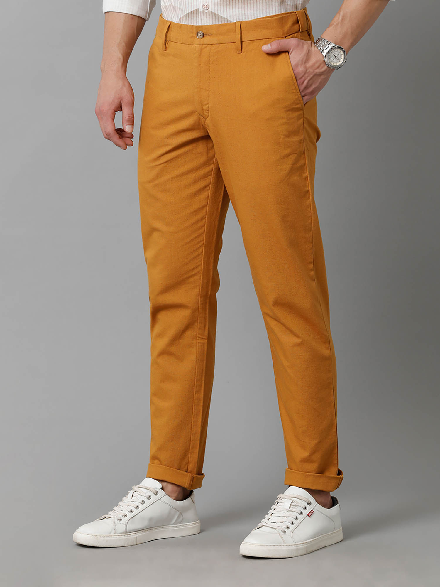 AD & AV Slim Fit Men Cream Trousers - Buy AD & AV Slim Fit Men Cream  Trousers Online at Best Prices in India | Flipkart.com