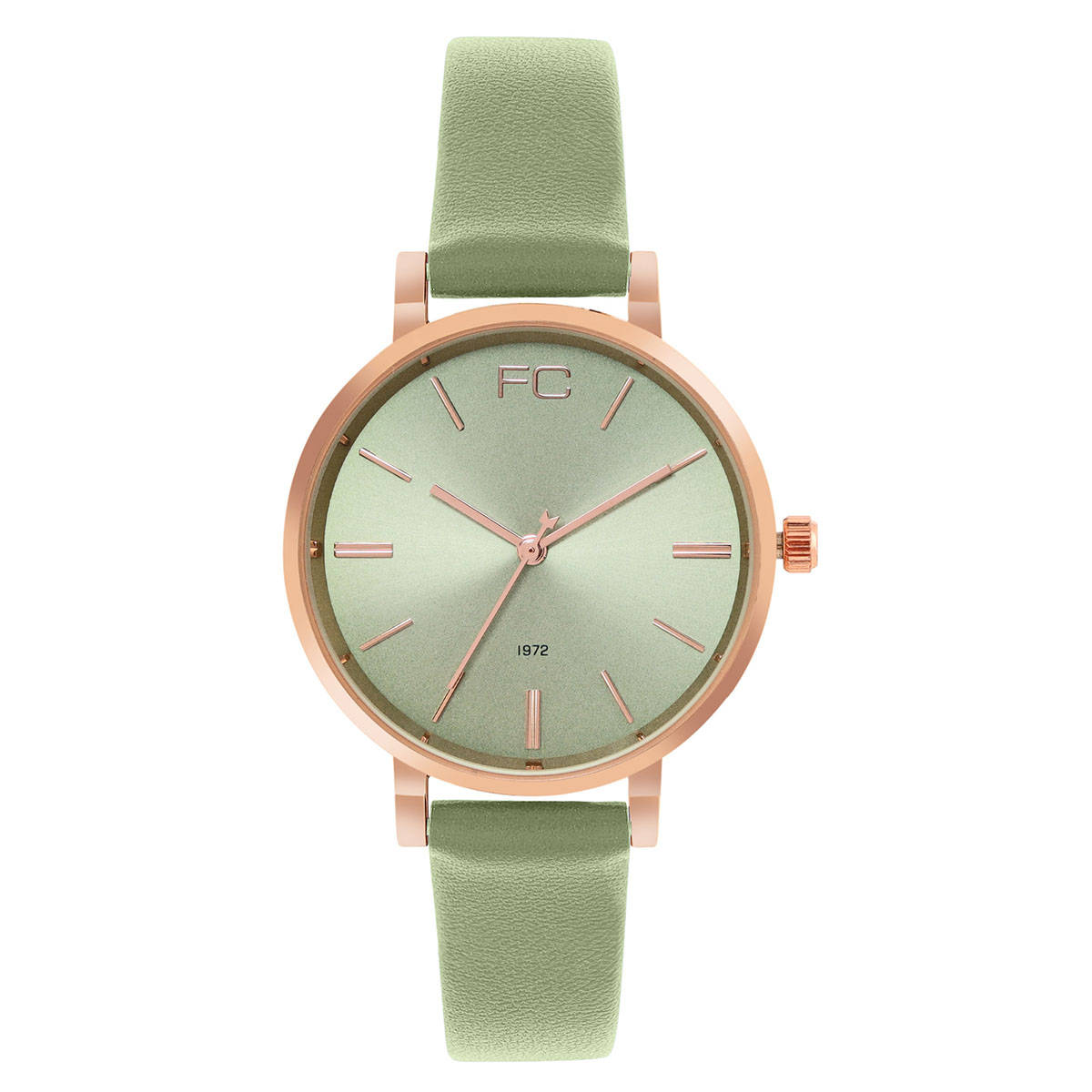 French Connection Luna Sage Dial Analog Watch for Women - FCN00071E (M)