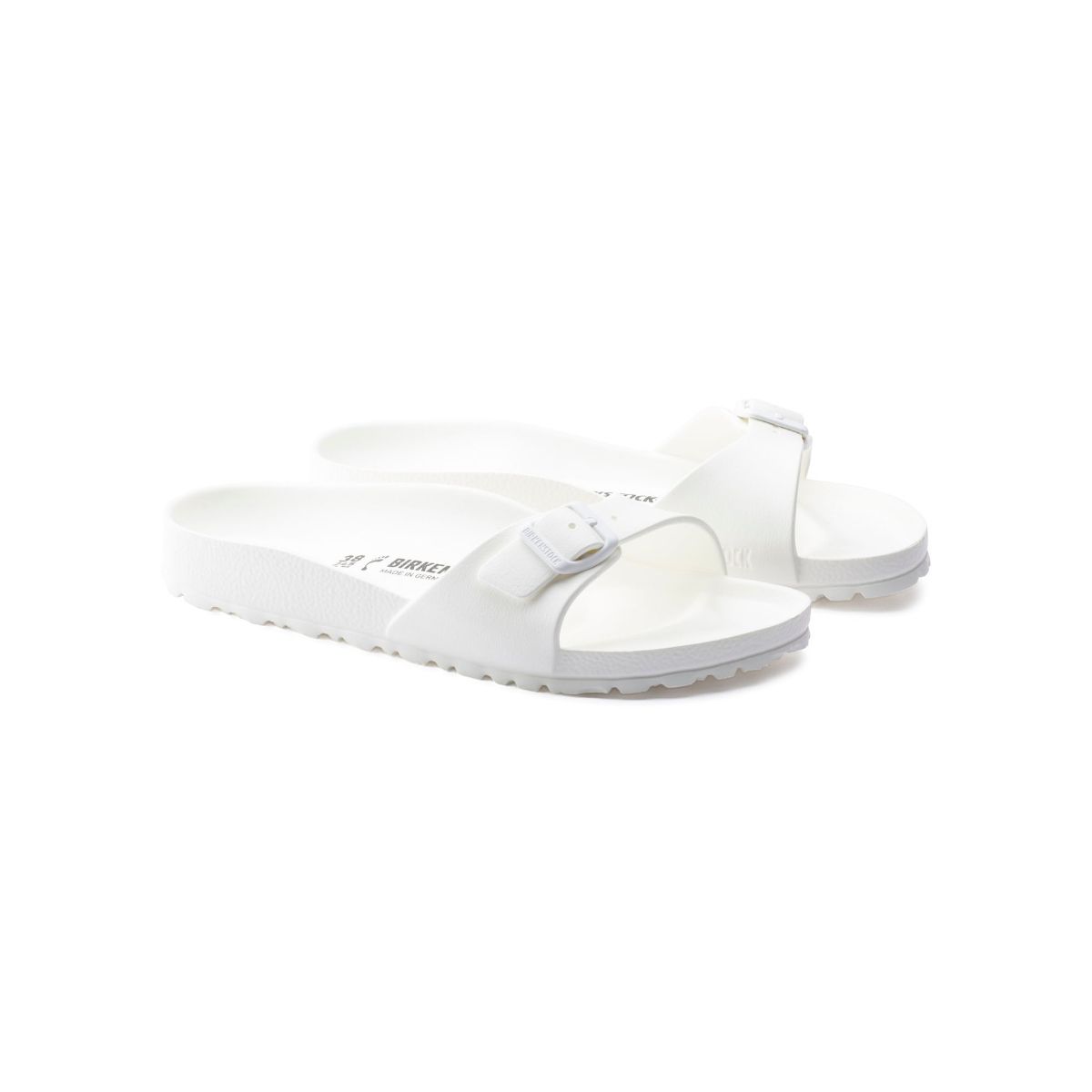 Birkenstock White Madrid EVA Narrow Width Flipflops EURO 36