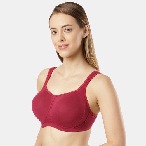 Buy Jockey Fe78 Women Wirefree Padded Cotton Full Coverage Plus