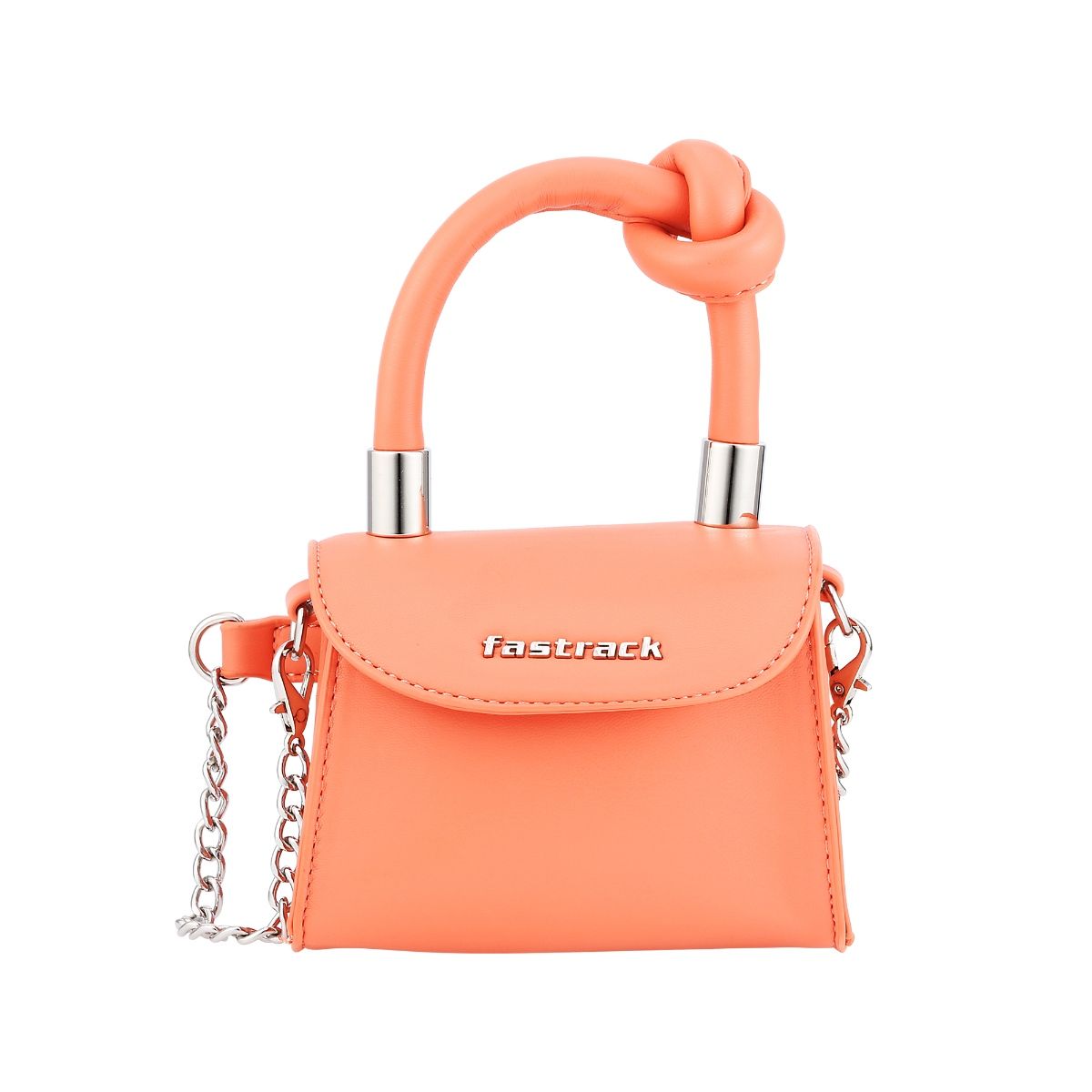 Buy Fastrack Powder Pink Sling Bag for Women Online