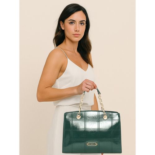 Buy ESBEDA Green Color Jet Glam Chain Handbag With Detachable