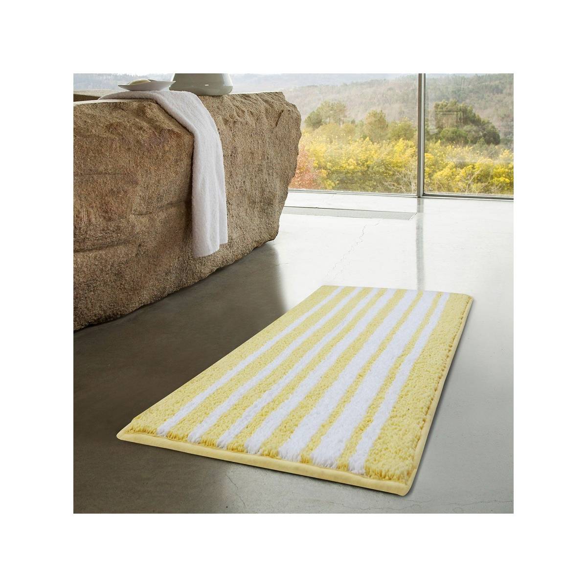 OBSESSIONS Super Absorbent Reversible Bathmat