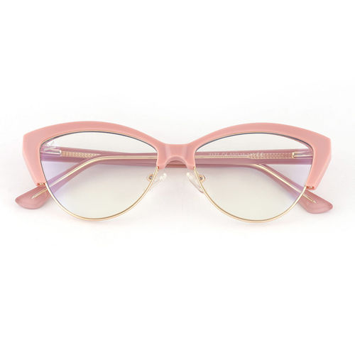 Buy PERKEY Women Cat Eye Pink Eyeglass Frame OPTL0014-C3 (52) Online