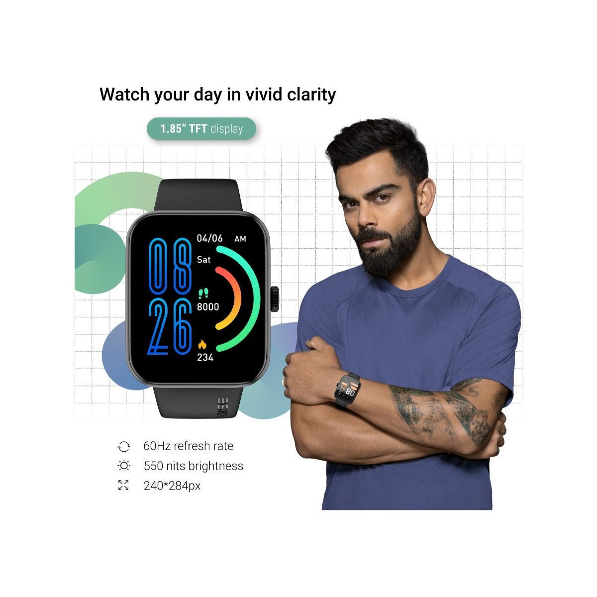 Noise loop black smartwatch new arrivals