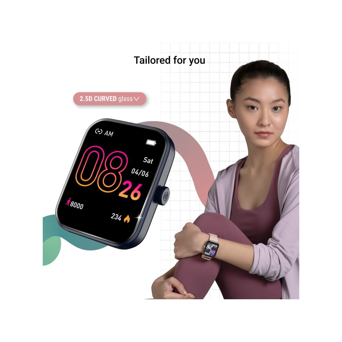 Buy Noise ColorFit Loop Smartwatch Midnight Blue Online