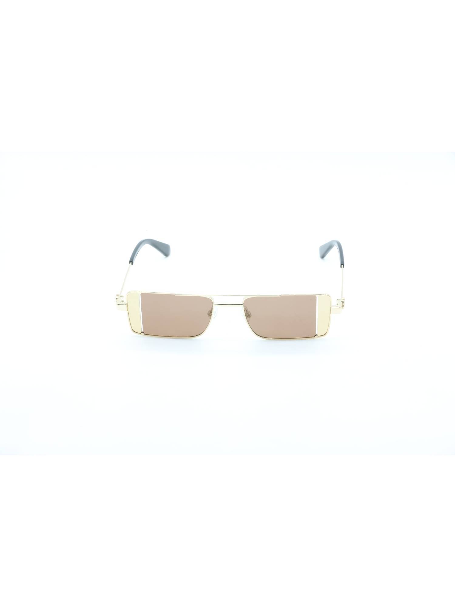 OFF-WHITE Metal Gold Pilot Sunglass-Oeri14A17664 (57)