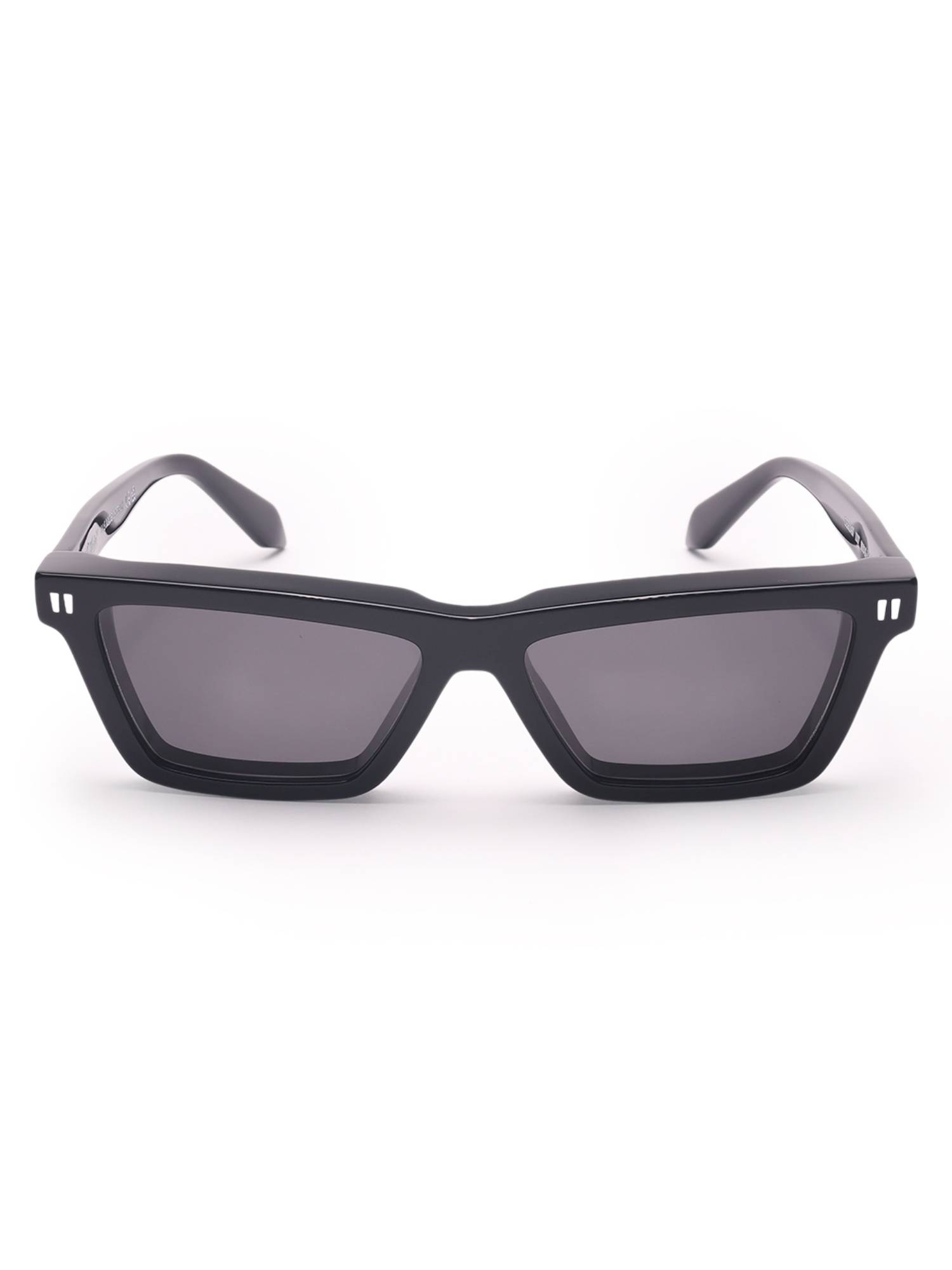 OFF-WHITE Acetate Black Cat Eye Sunglass-Oeri14N11007 (55)