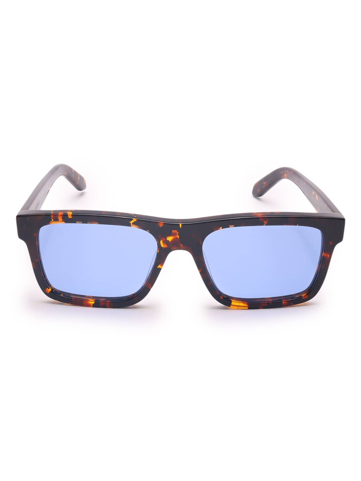 OFF-WHITE Acetate Brown Square Sunglass-Oeri14U16045 (55)