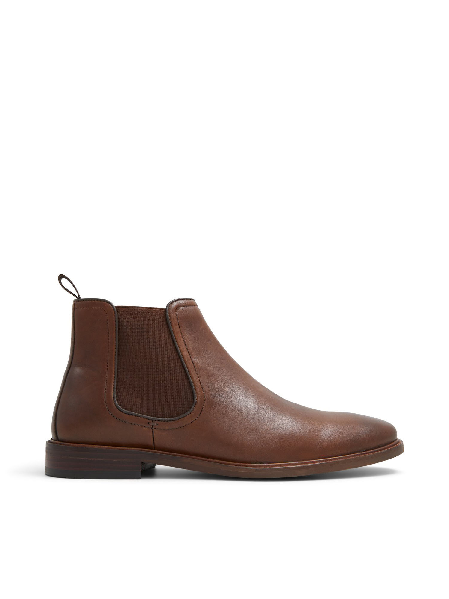 Buy Aldo Shelton Mens Bordo Brown Chelsea Boots Online