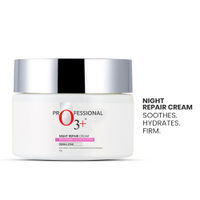 O3+ Night Repair Cream - Moisturiser For Brightening & Glow Boosting | Fades Finelines & Wrinkles