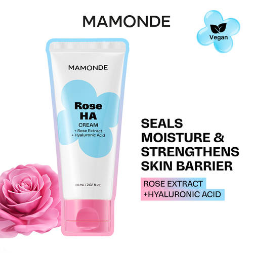 MAMONDE Rose HA Cream with Rose Extract + Hyaluronic Acid