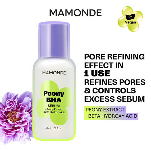 MAMONDE Peony BHA Serum with Peony Extract + Beta Hydroxy Acid