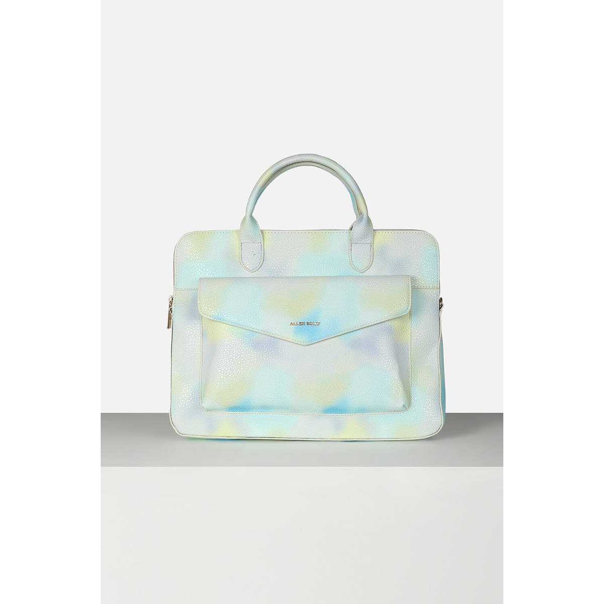 Buy Allen Solly Women Light Blue Casual Laptop Bag Online