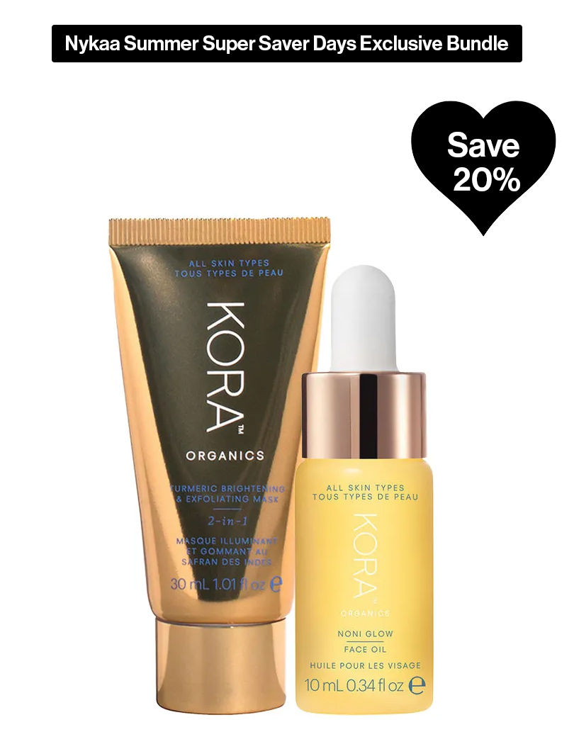 Kora Organics On The Glow Essentials With Noni Glow Face Oil & Turmeric