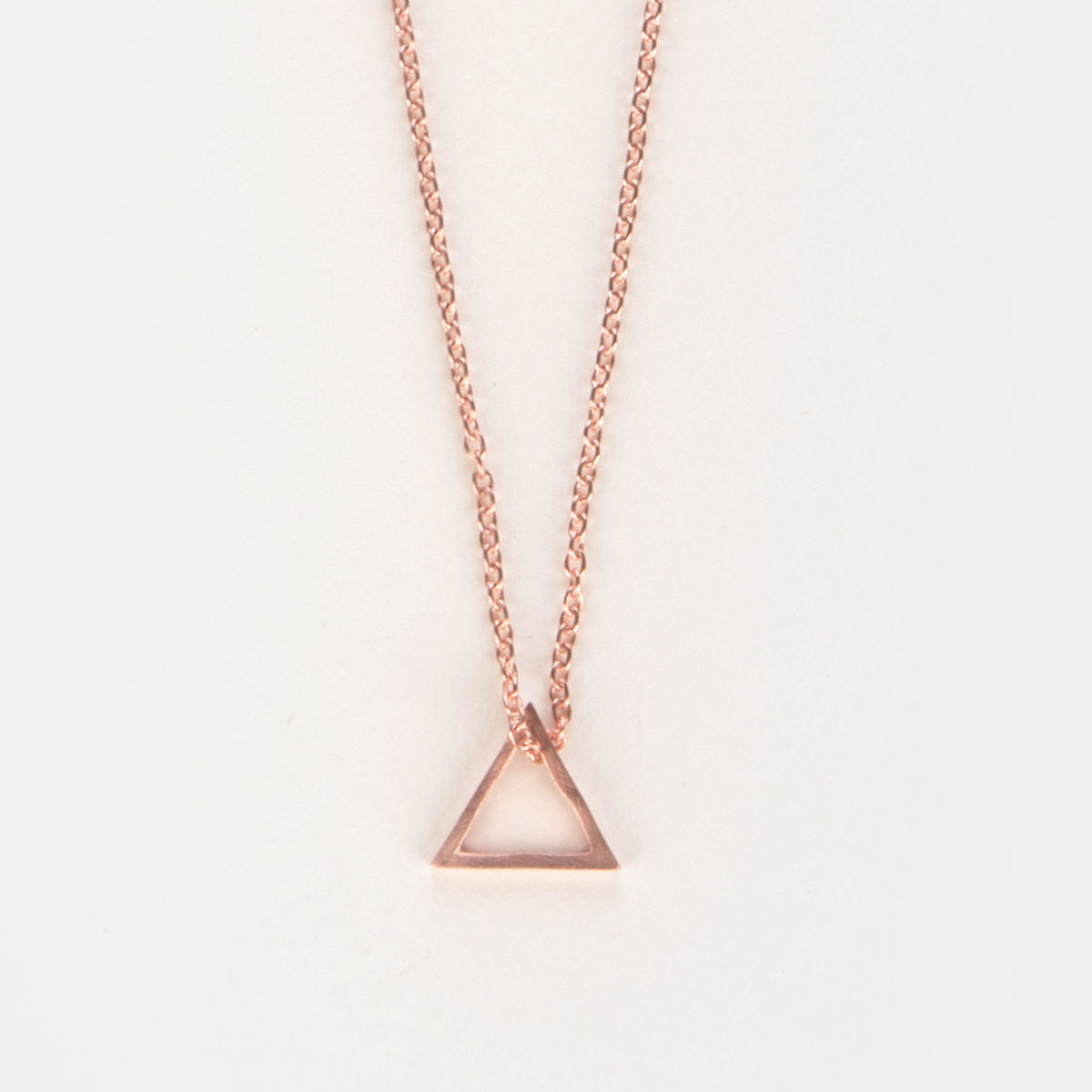 Golden Triangle Necklace – Maya Handmade Jewelry