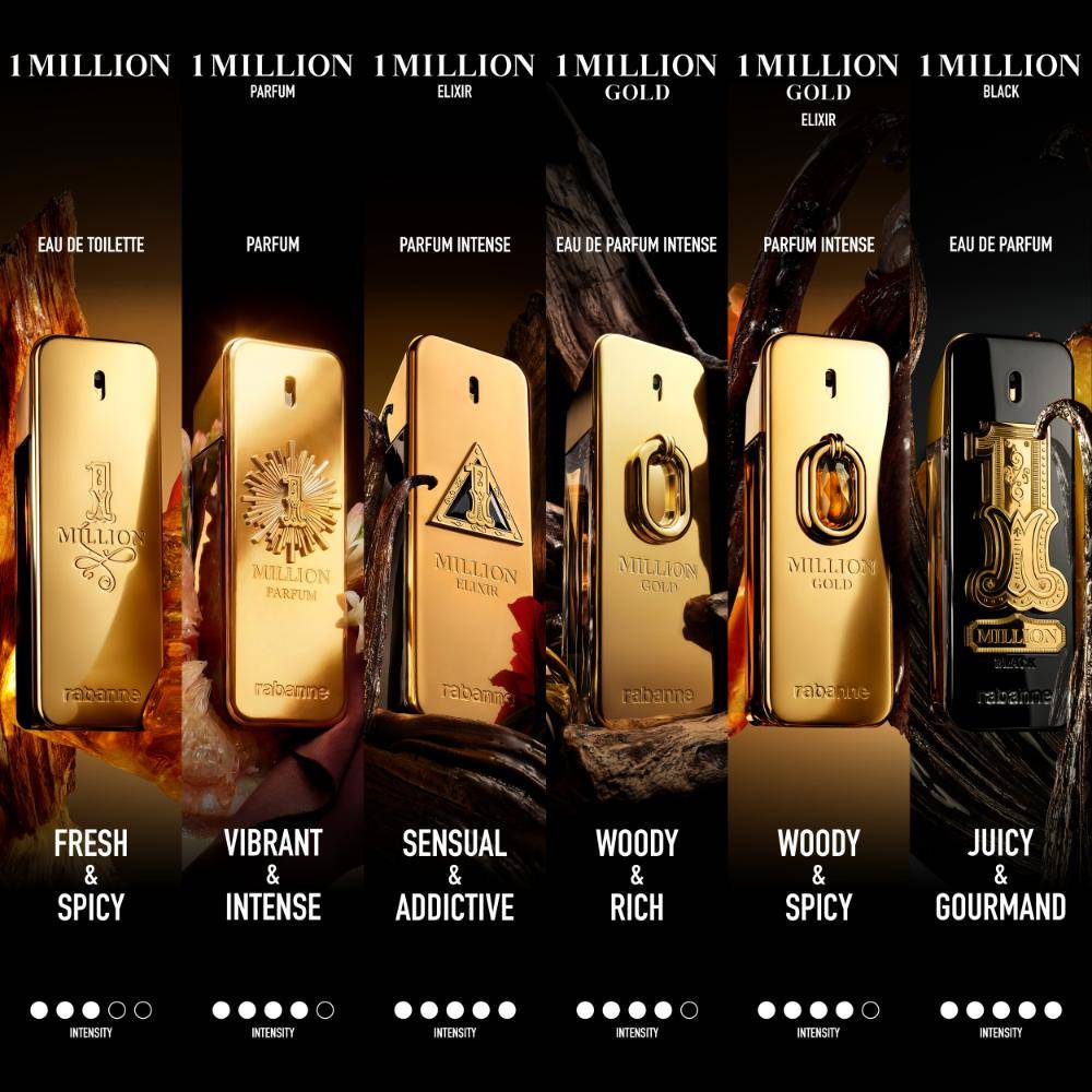Paco Rabanne 1 Million Black Eau De Parfum - view 4