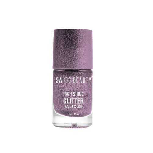 Swiss Beauty High Shine Glitter Nail Polish - 10: Buy Swiss Beauty High Shine  Glitter Nail Polish - 10 Online at Best Price in India | Nykaa