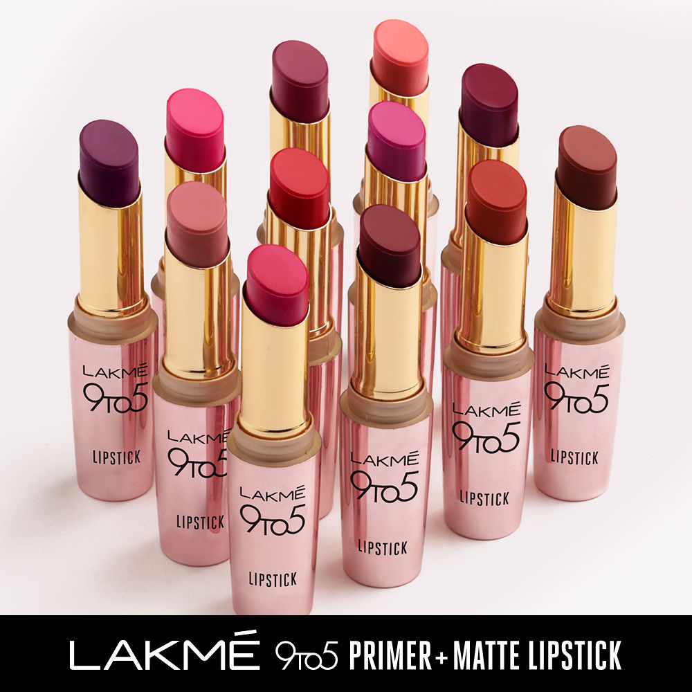 lakme 9 to 5 lipstick red twist