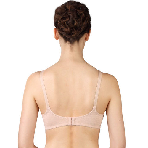 Buy Triumph Mamabel Wireless Non Padded Comfortable Support Cotton  Maternity Bra - Nude Online