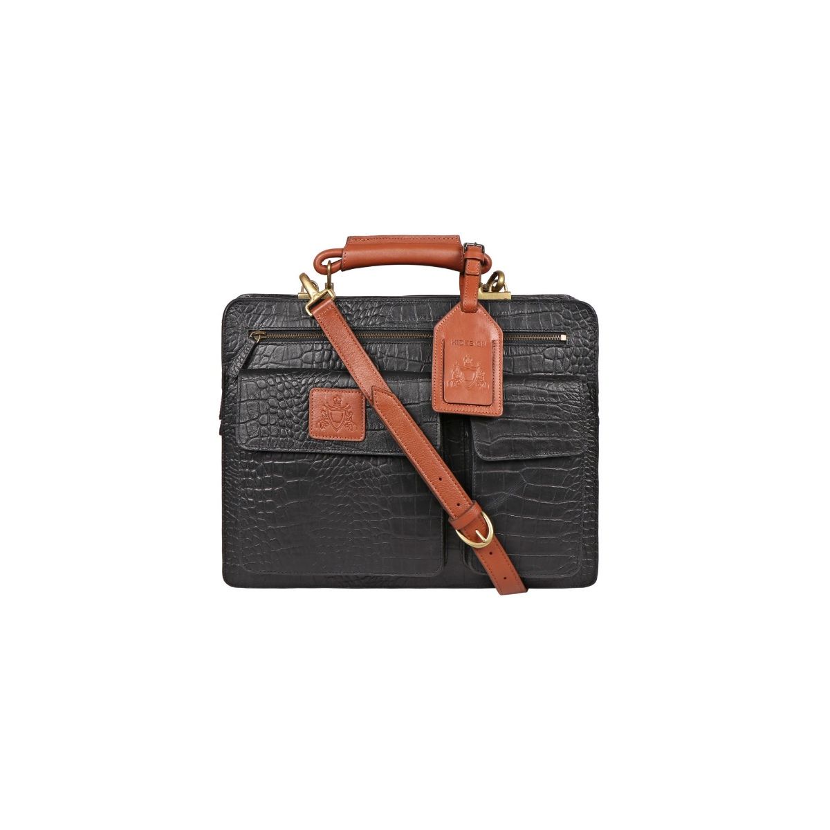 Hidesign best sale leather briefcase