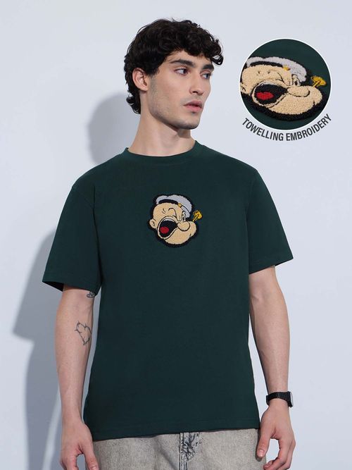 Buy The Souled Store Official Popeye: Sailor man Men's Relaxed Fit