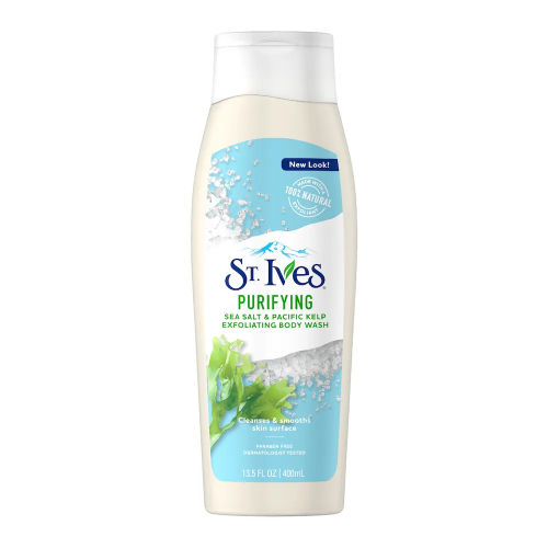 St. Ives Purifying Sea Salt & Pacific Kelp Exfoliating Body Wash