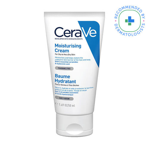 CeraVe Moisturizing Cream For Dry To Very Dry Skin With Ceramides &  Hyaluronic Acid - Tube