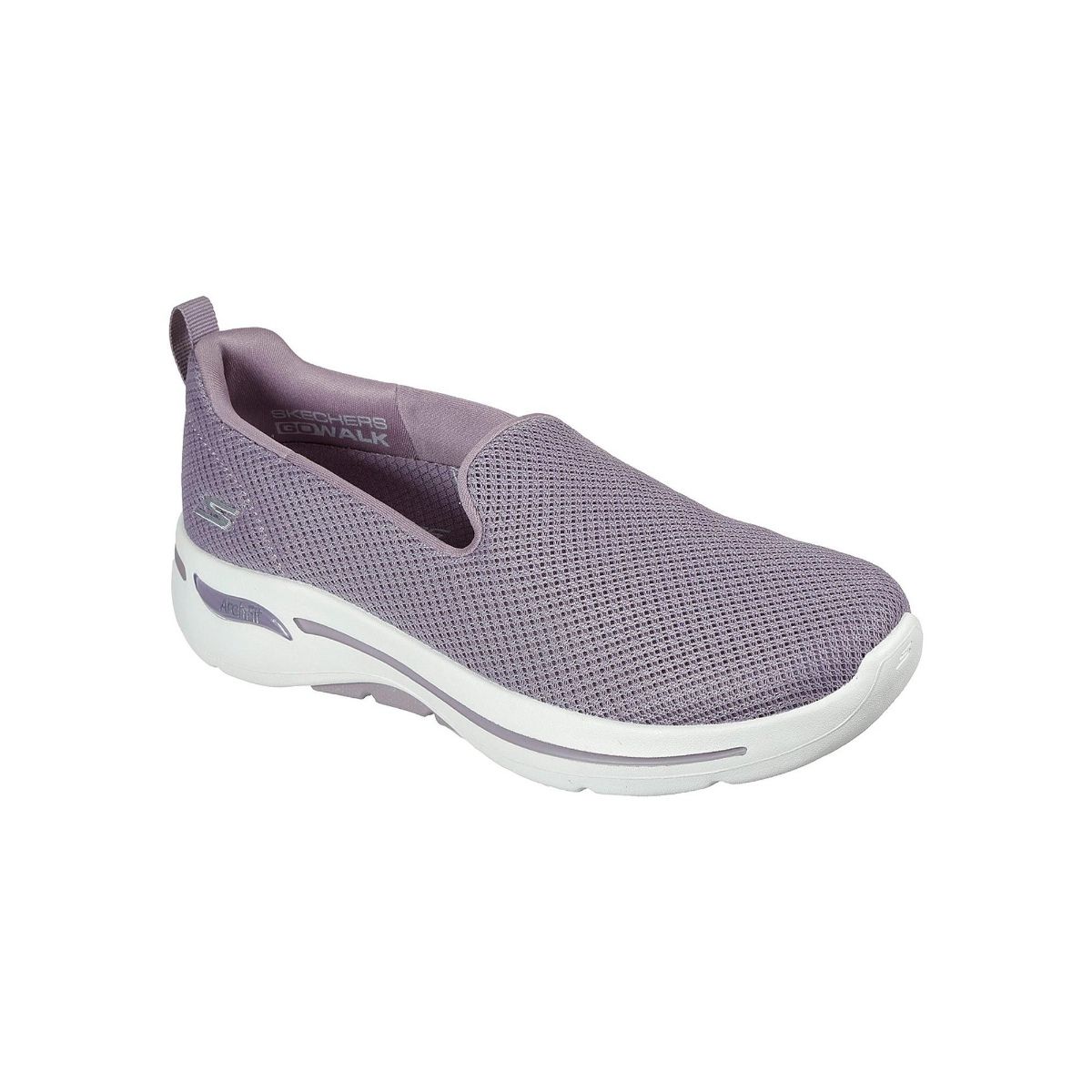 SKECHERS Go Walk Arch Fit - Grateful Purple Walking Shoes: Buy SKECHERS ...