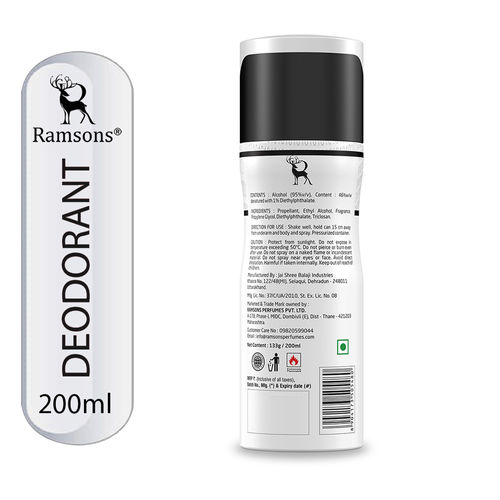 Ramsons Perfume Deodorant Spray: Buy Ramsons Secret Code Perfume Deodorant Spray Online Best Price in India NykaaMan