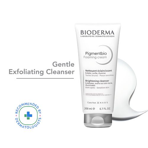Bioderma Pigmentbio Foaming Cream Brightening Exfoliating Cleanser