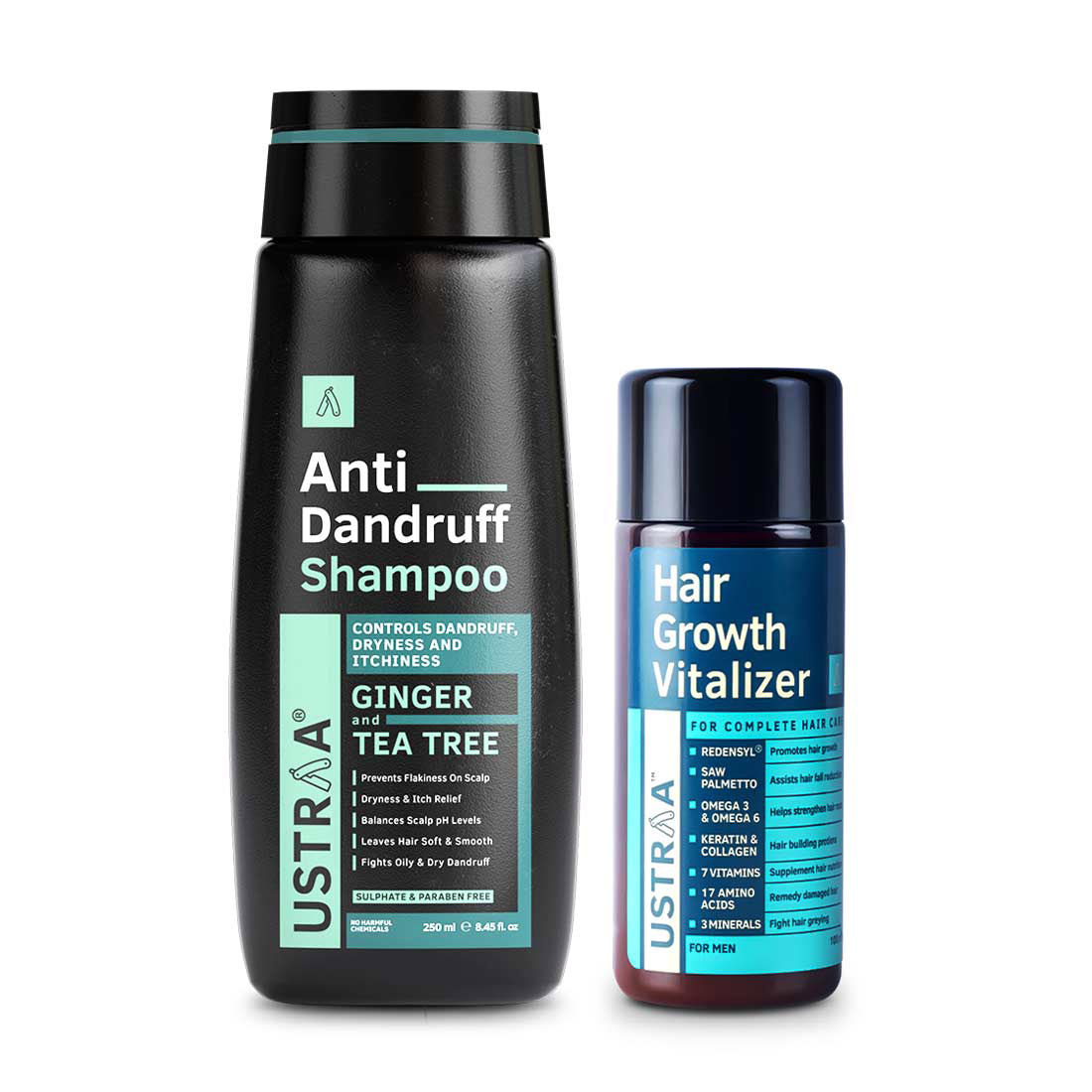 Ustraa Hair Growth Vitalizer & Anti Dandruff Shampoo