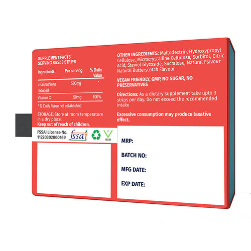 Buy Bonayu Glutathione and Vitamin C Mouth Dissolving Strips Online