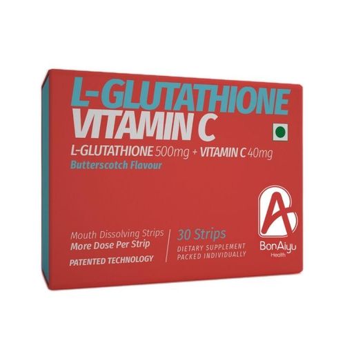 Buy Bonayu L-Glutathione Vitamin C & Teeth Whitening Strips Online