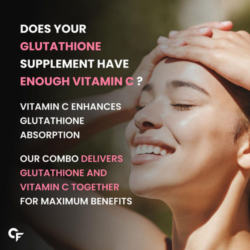 Buy Carbamide Forte Japanese Reduced L Glutathione 500mg with Vitamin C from Amla, Veg Tablets Online