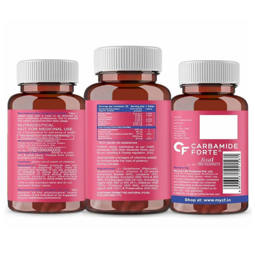 Buy Carbamide Forte L-Glutathione Reduced+ Tablets Online