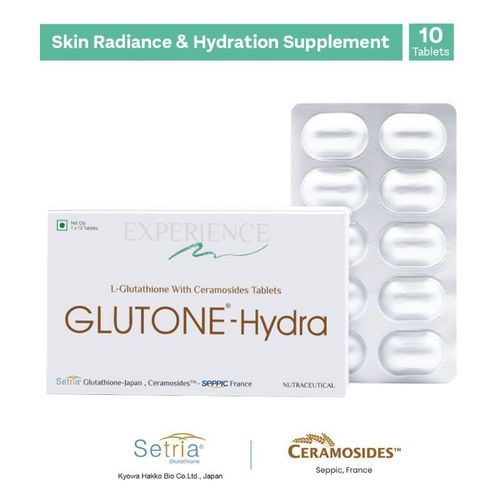 Buy Glutone-Hydra Setria Glutathione & Ceramosides Tablets Online
