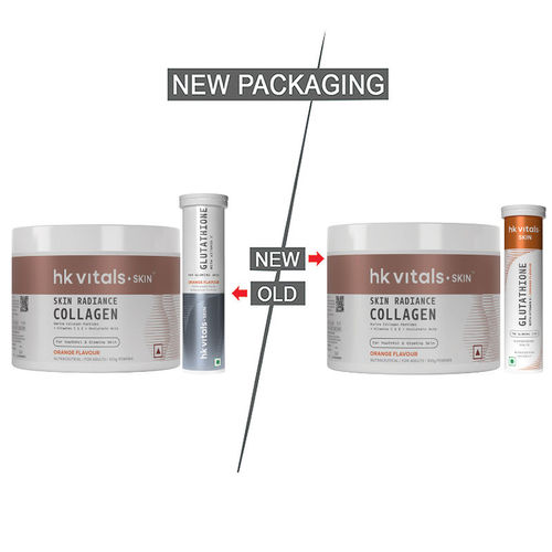 Buy HealthKart HK Vitals Skin Radiance Collagen & Glutathione Tablets - Orange Online Buy HealthKart HK Vitals Skin Radiance Collagen & Glutathione Tablets - Orange Online