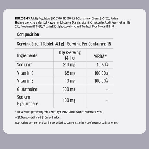 rda of glutathione Best Liposomal for Antioxidant Support – Cellular Prime Buy HealthKart HK Vitals Glutathione