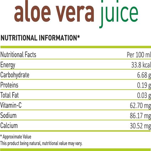 Nutriorg Aloevera Juice (Pack Of 2)