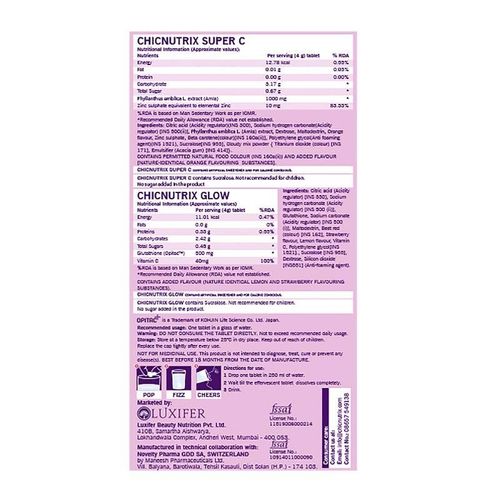 Buy Chicnutrix Anti-Acne Skin Glow Complete Skin Nutrition Formula
