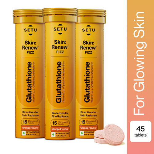 Buy Setu Skin Renew Glutathione With Vitamin C Tablets (Pack of 3) Online Buy Setu Skin Renew Glutathione With Vitamin C Tablets (Pack of 3) Online