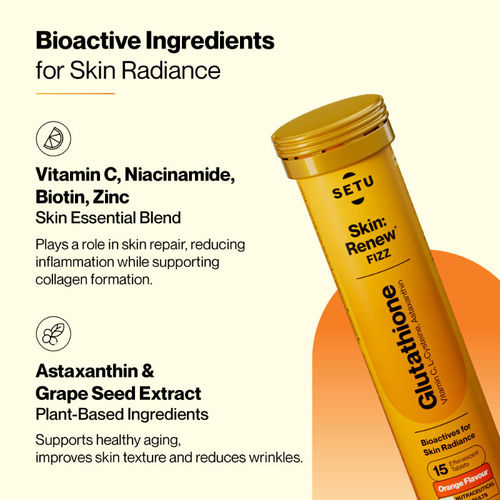 Buy Setu Skin Renew Glutathione With Vitamin C Tablets (Pack of 3) Online Buy Setu Skin Renew Glutathione With Vitamin C Tablets (Pack of 3) Online