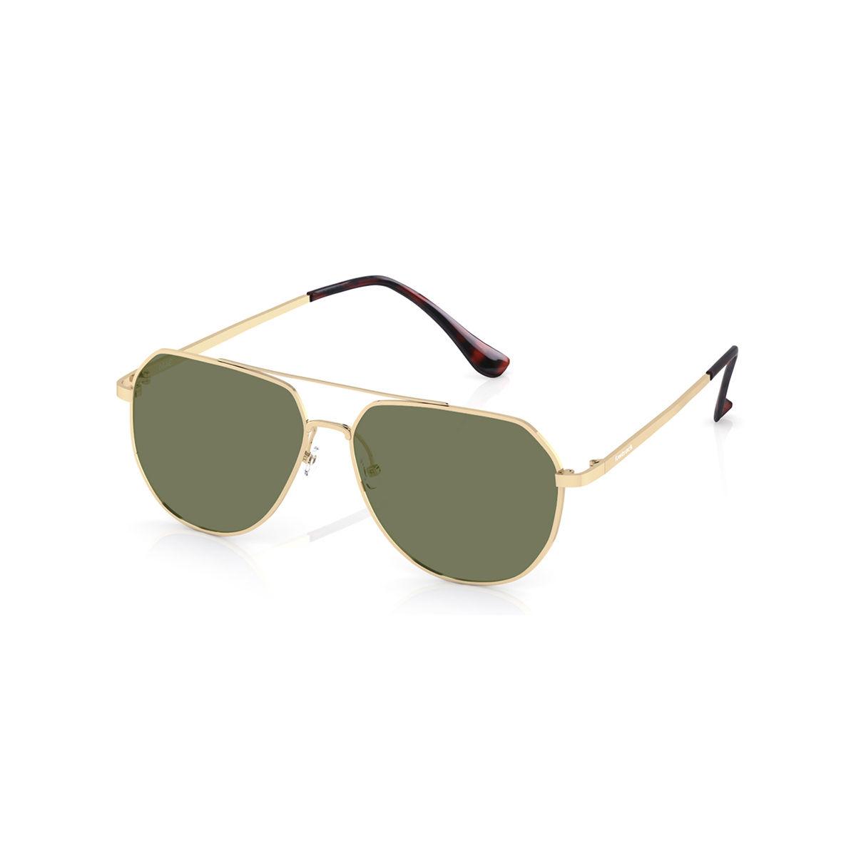 Aviator Rimmed Sunglasses Fastrack - P358BR1 at best price | Titan Eye+