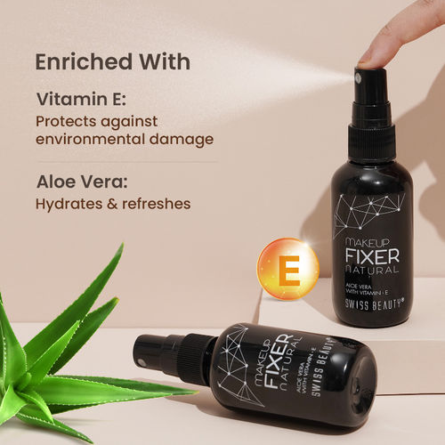 Buy Swiss Beauty Long Lasting Professional Makeup Fixer Setting Spray With  Vitamin E & Aloe Vera Online
